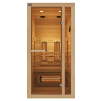 Одноместная инфракрасная сауна Comfort из кедра с керамическими излучателями