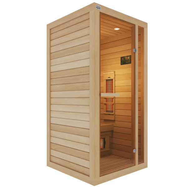 Одноместная инфракрасная сауна Comfort из кедра с керамическими излучателями